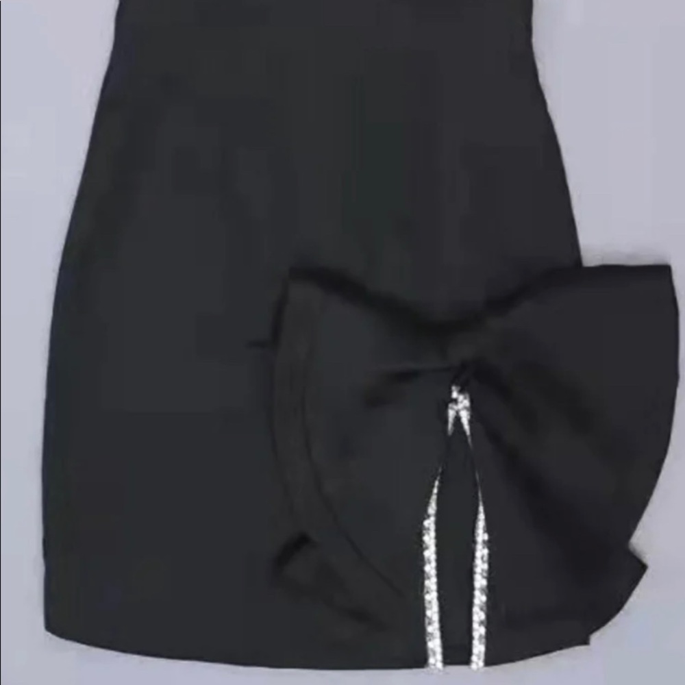 NWT Sz S black cocktail dress
